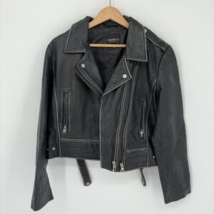 BARNEYS Originals Barn Sheep Leather Jacket